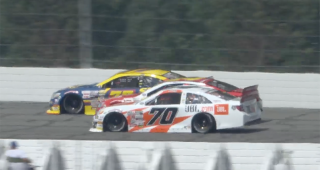 Promo image for Reese’s Sweet Move of the Race: Lanie Buice makes a daring pass at Pocono Raceway